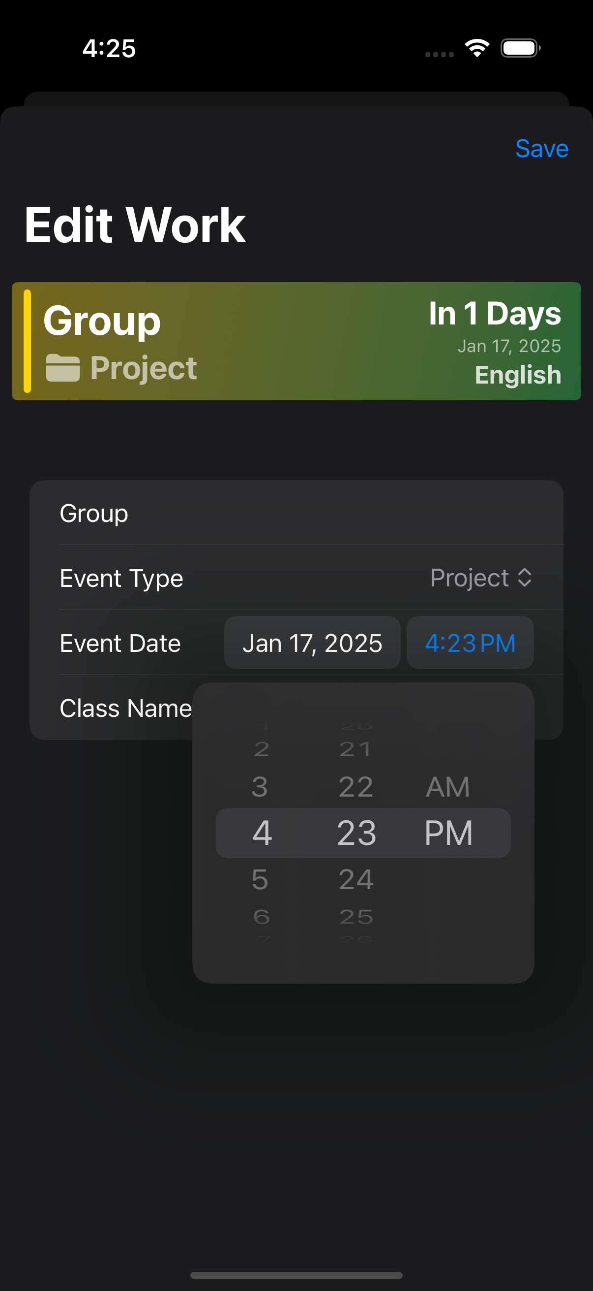 Assignment Tracker screenshot 2