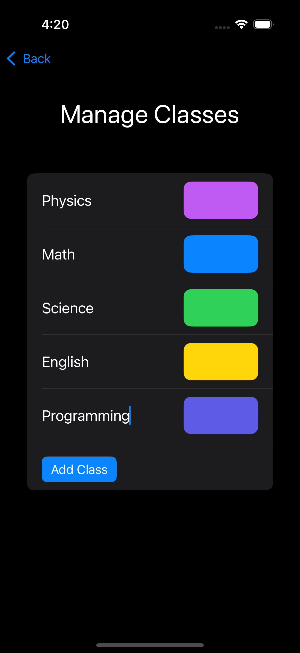 Assignment Tracker screenshot 7