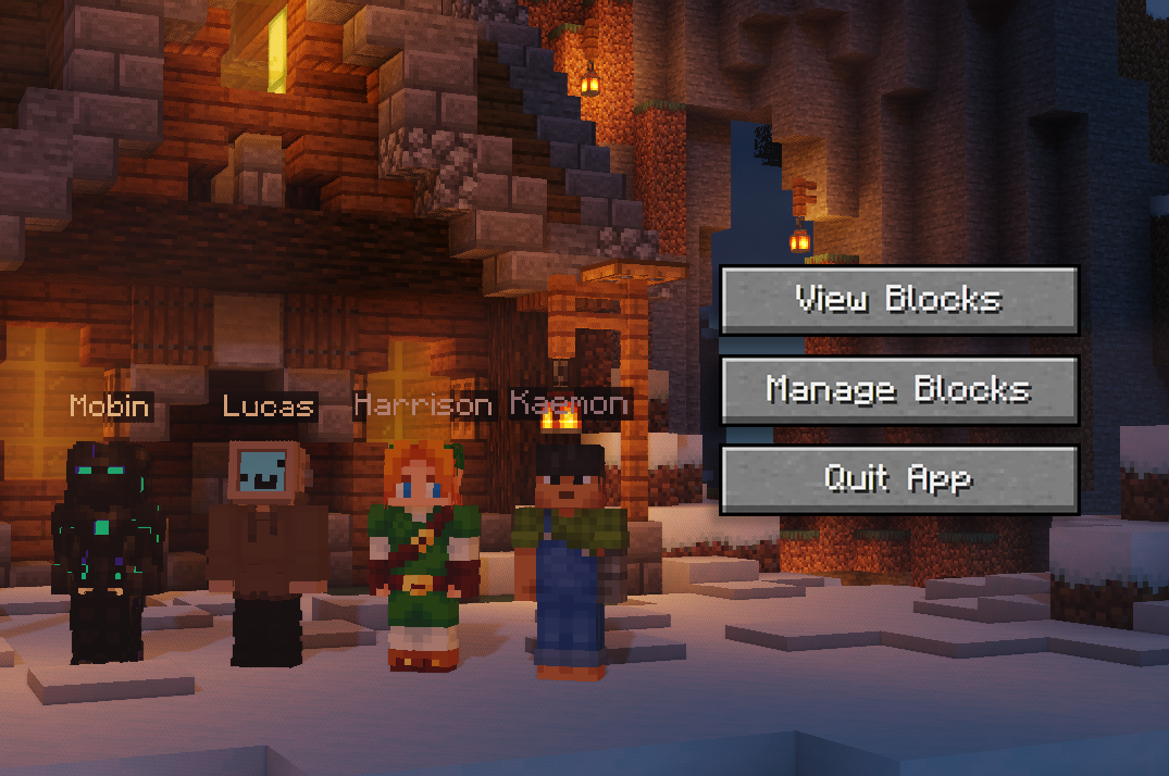 Minecraft Block Viewer 3D GUI screenshot 1